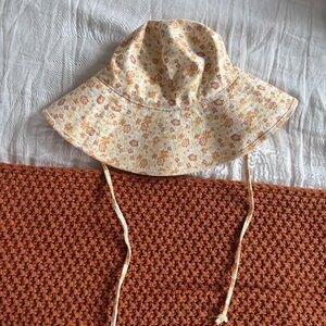 Lack Of Color Floral Bucket Hat